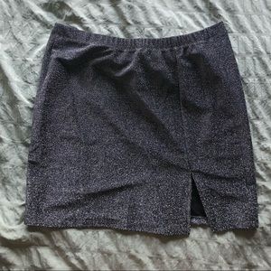 NWOT Shein Sparkly Mini Skirt